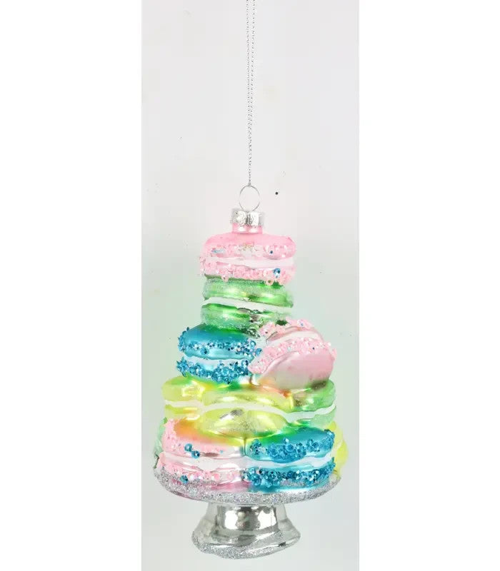 Anhänger Noble Gems Makronen-gestapel Weihnachtsbaumkugel Ornament Kurt S. Adler
