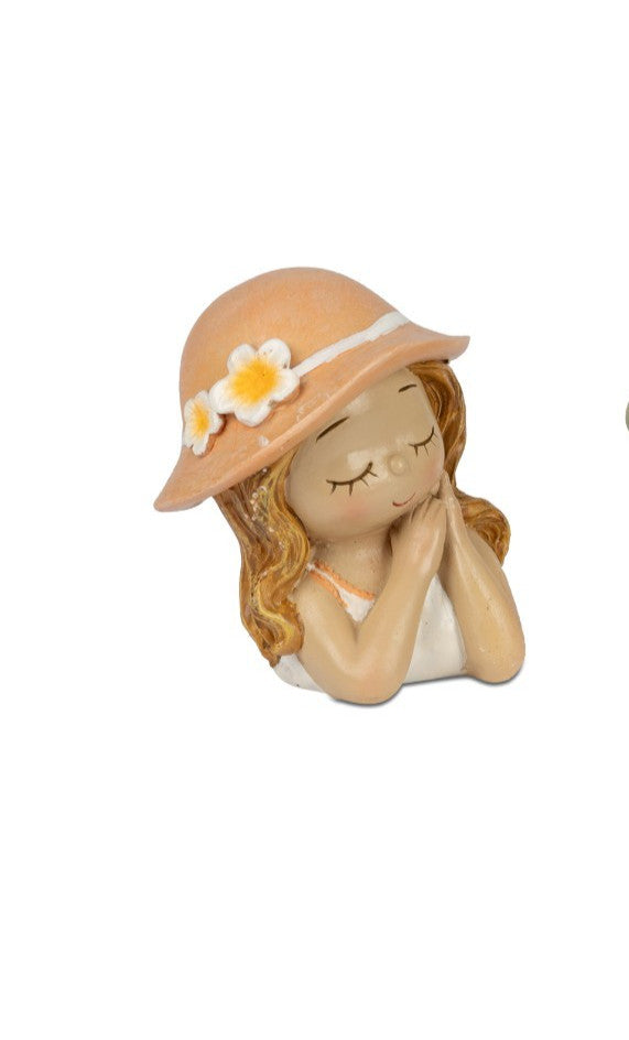 Deko-Büste Kinder Figur Skulptur cm 9 cm Sommer Zeit Formano