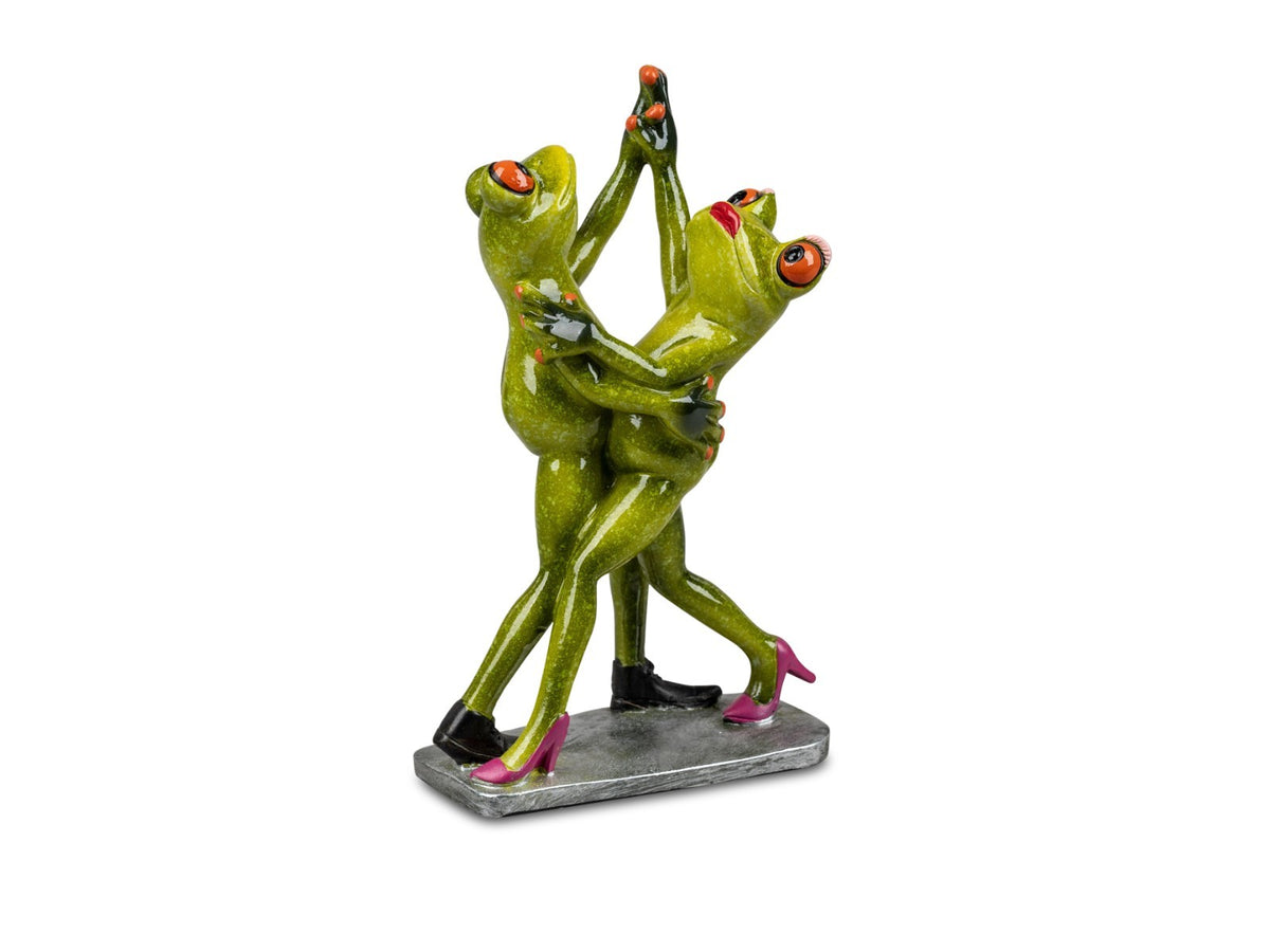 Deko-Figur Frosch Frösche Liebe/ Hochzeit/ Pärchen/ m. Herz Formano