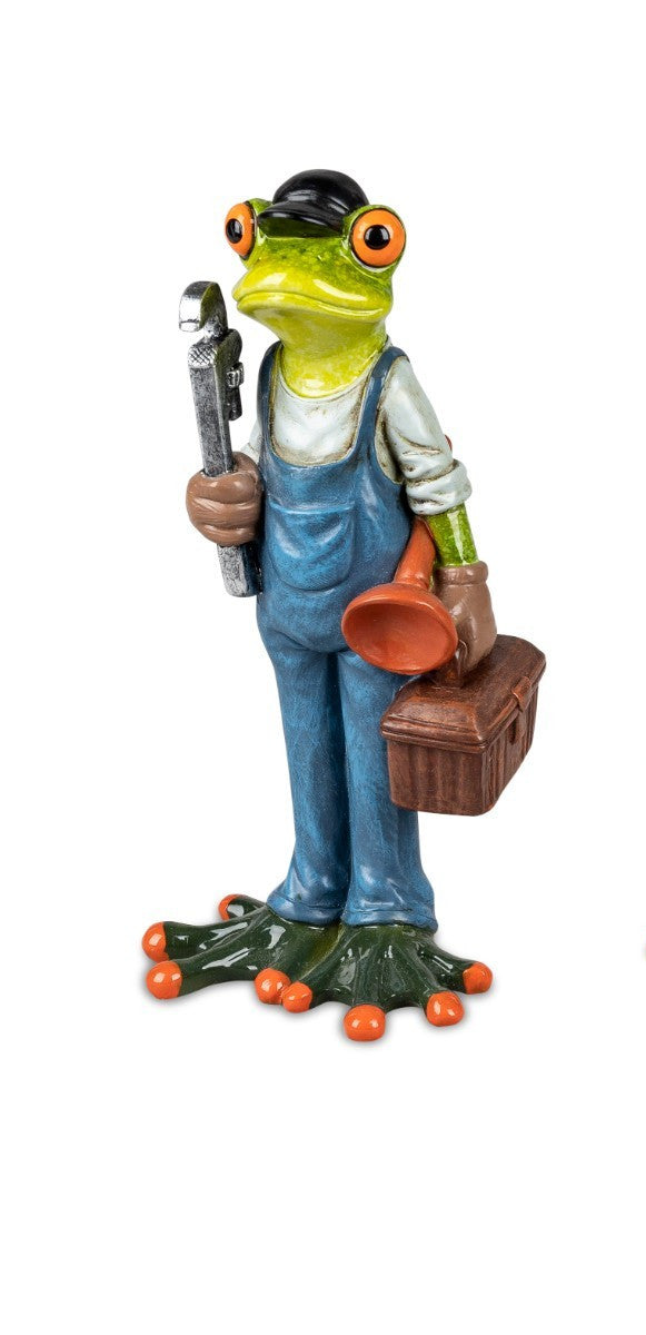 Deko Figur Frosch/ Frösche Beruf / Tätigkeit mit Stil & Persönlichkeit Formano