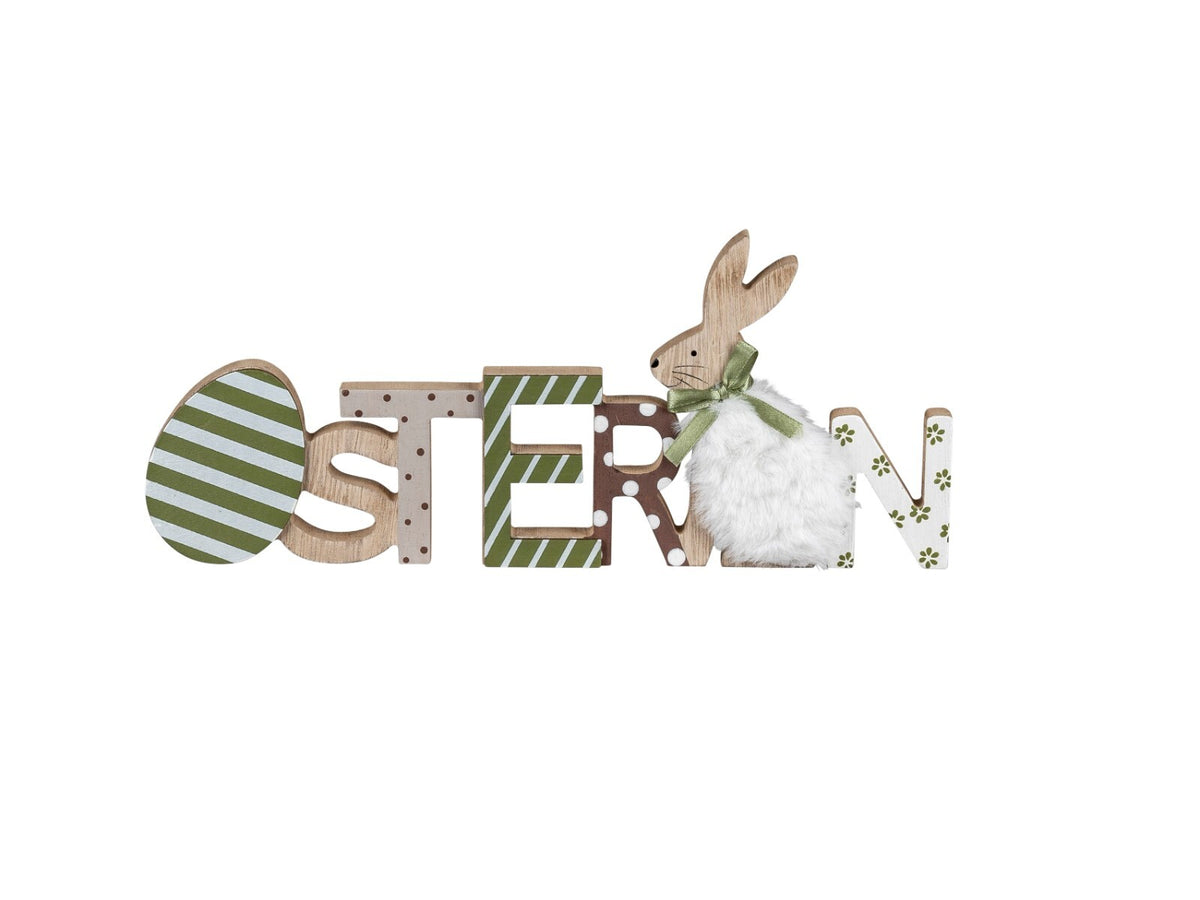 Deko Schriftzug "Ostern" stehend 20x30cm Ostern/Frühlings Deko Formano