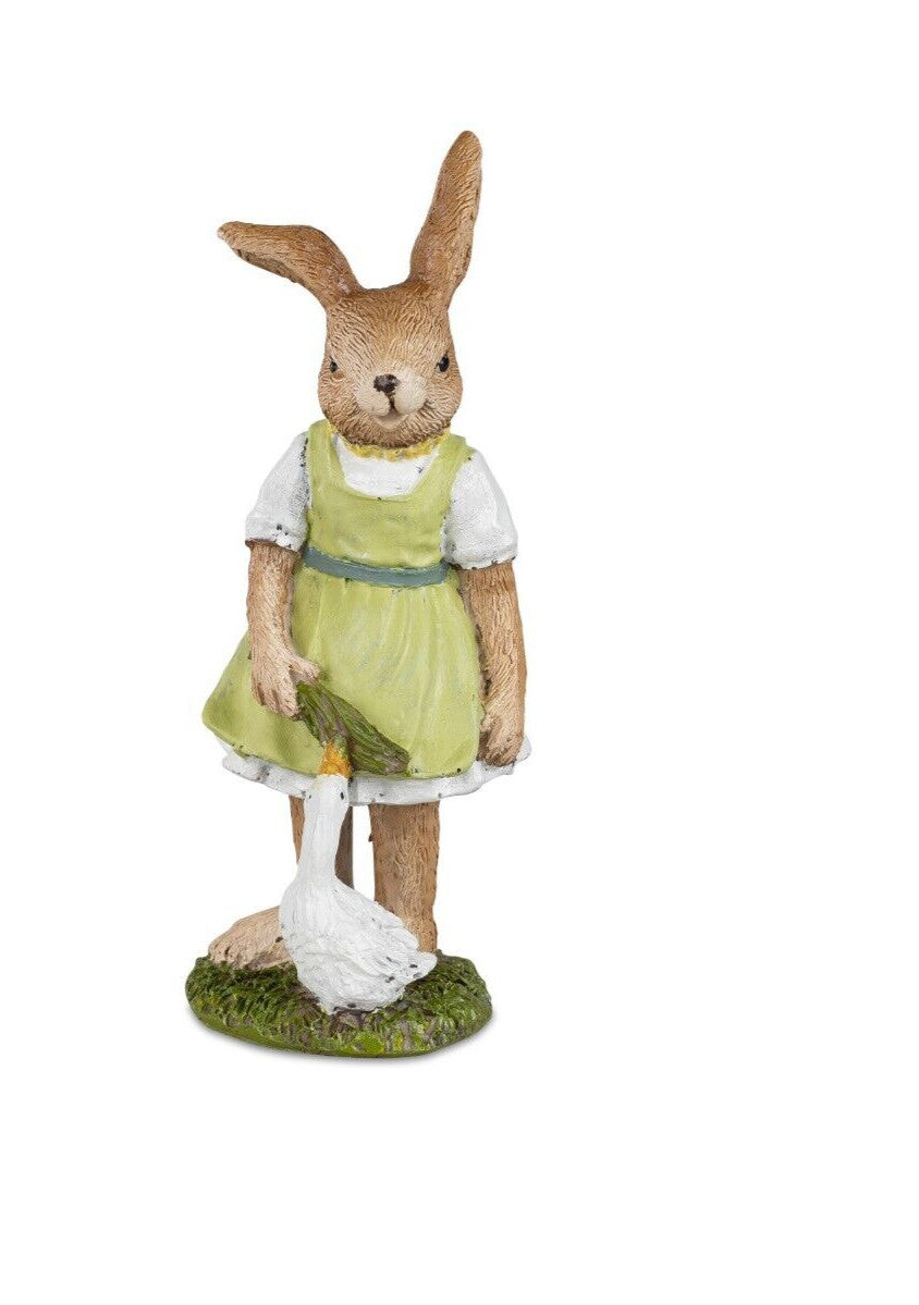 Deko-Figuren Oster Hasen ca. H.12,5 cm sort. aus Kunststein Frühjahr Formano