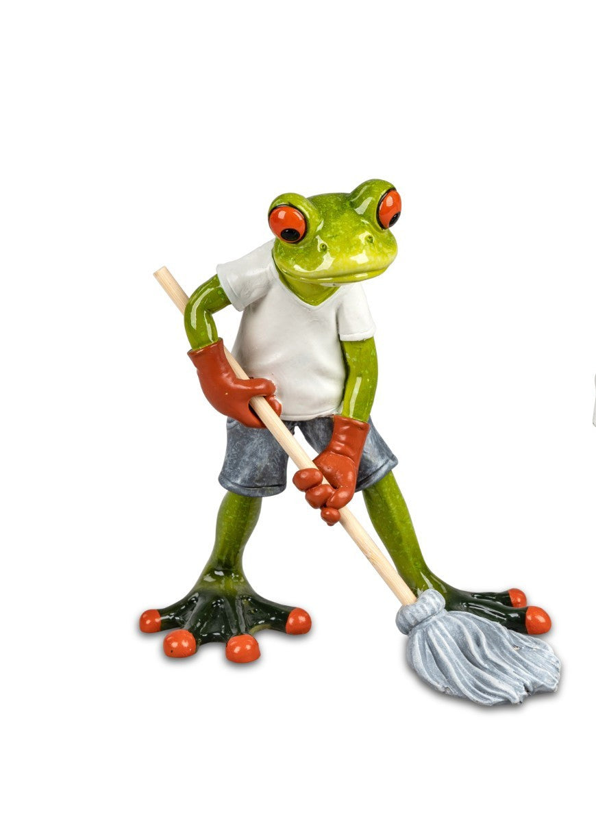 Deko-Figur Frosch Frösche Liebe/ Hochzeit/ Pärchen/ m. Herz Formano