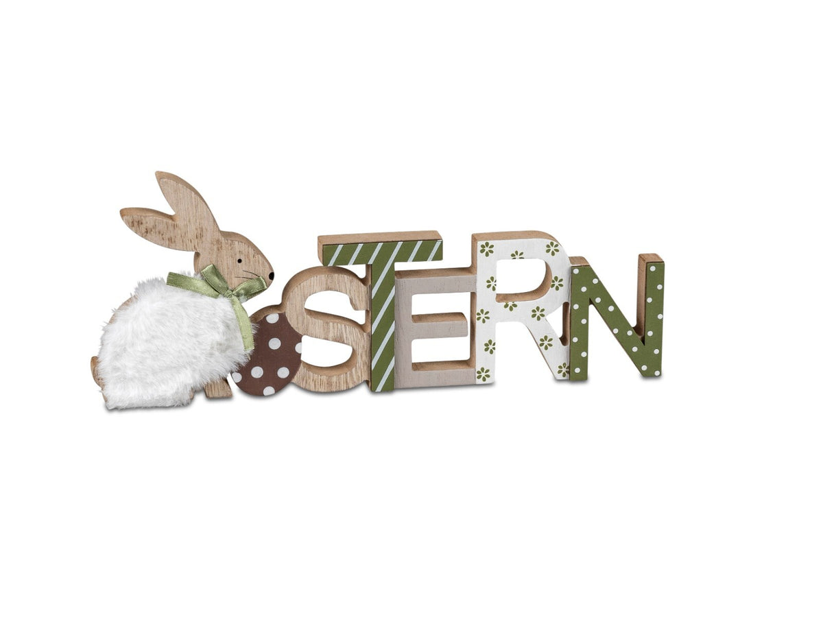 Deko Schriftzug "Ostern" stehend 20x30cm Ostern/Frühlings Deko Formano