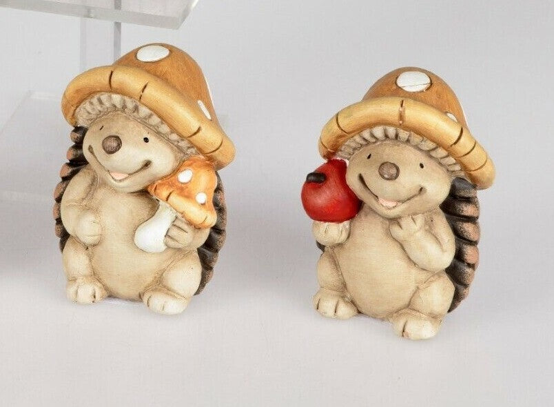 2er Set Igel LANDHAUS H.10,5cm Garten Dekor Dekofiguren Formano