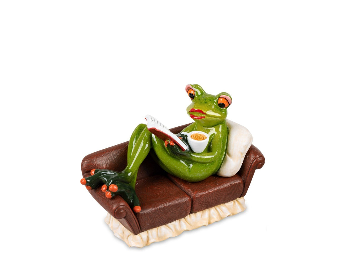 Deko-Figur Frosch Frösche Liebe/ Hochzeit/ Pärchen/ m. Herz Formano