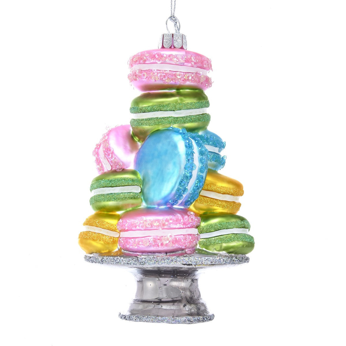 Anhänger Noble Gems Makronen-gestapel Weihnachtsbaumkugel Ornament Kurt S. Adler