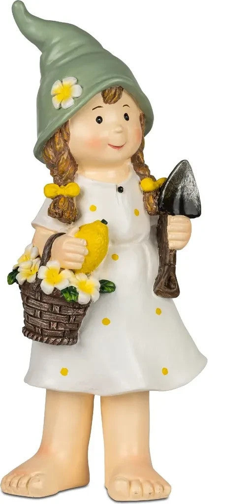 Deko-Figur Sommer Kinder mit Zitronen sort. H. 25 oder 28 cm Garten formano