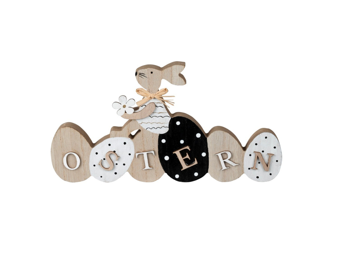 Deko Schriftzug "Ostern" stehend 28x14cm Ostern/Frühlings Deko Formano