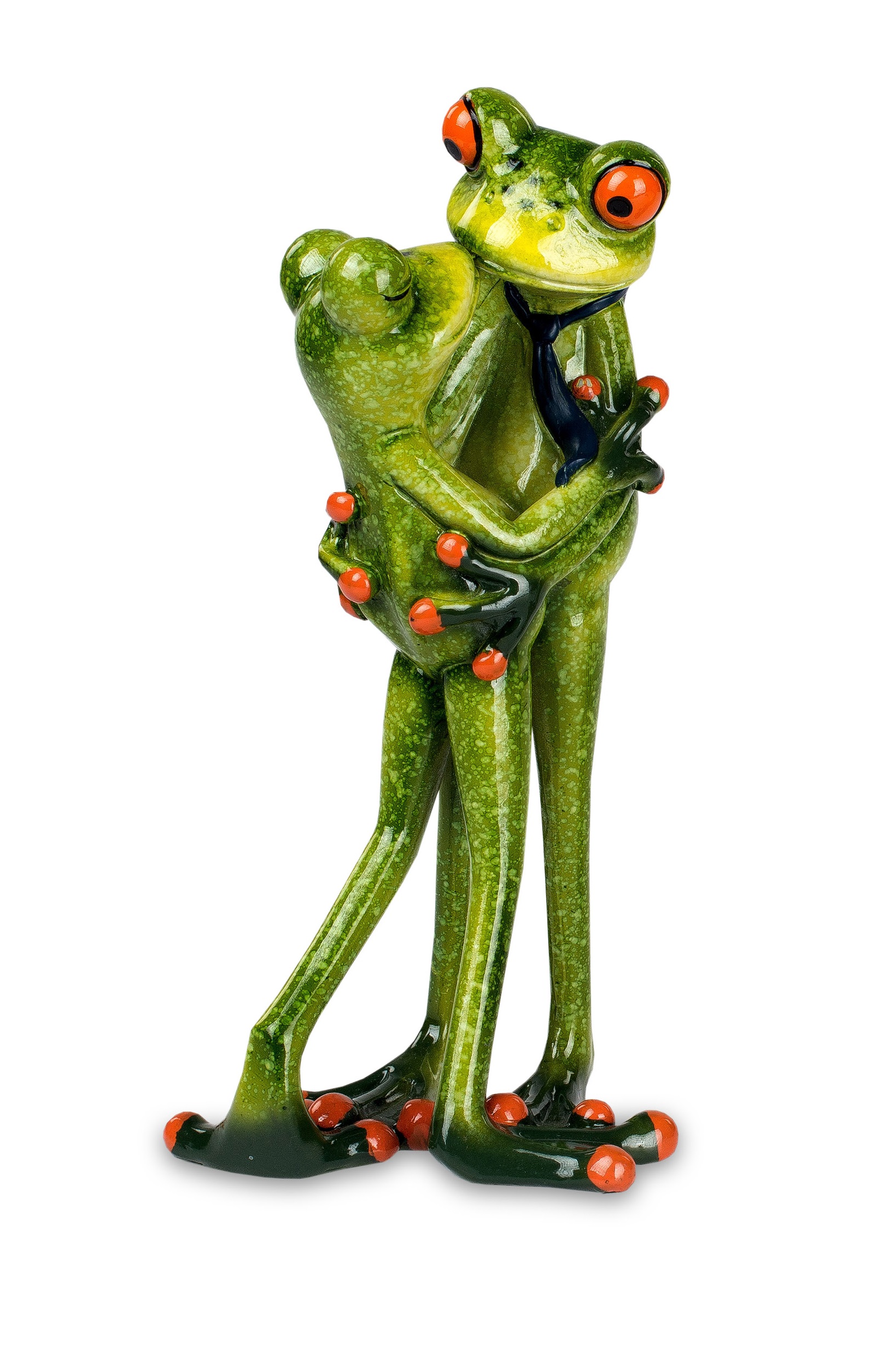 Dekofigur Froschpaar „Kisses“ A  H.18 cm Formano