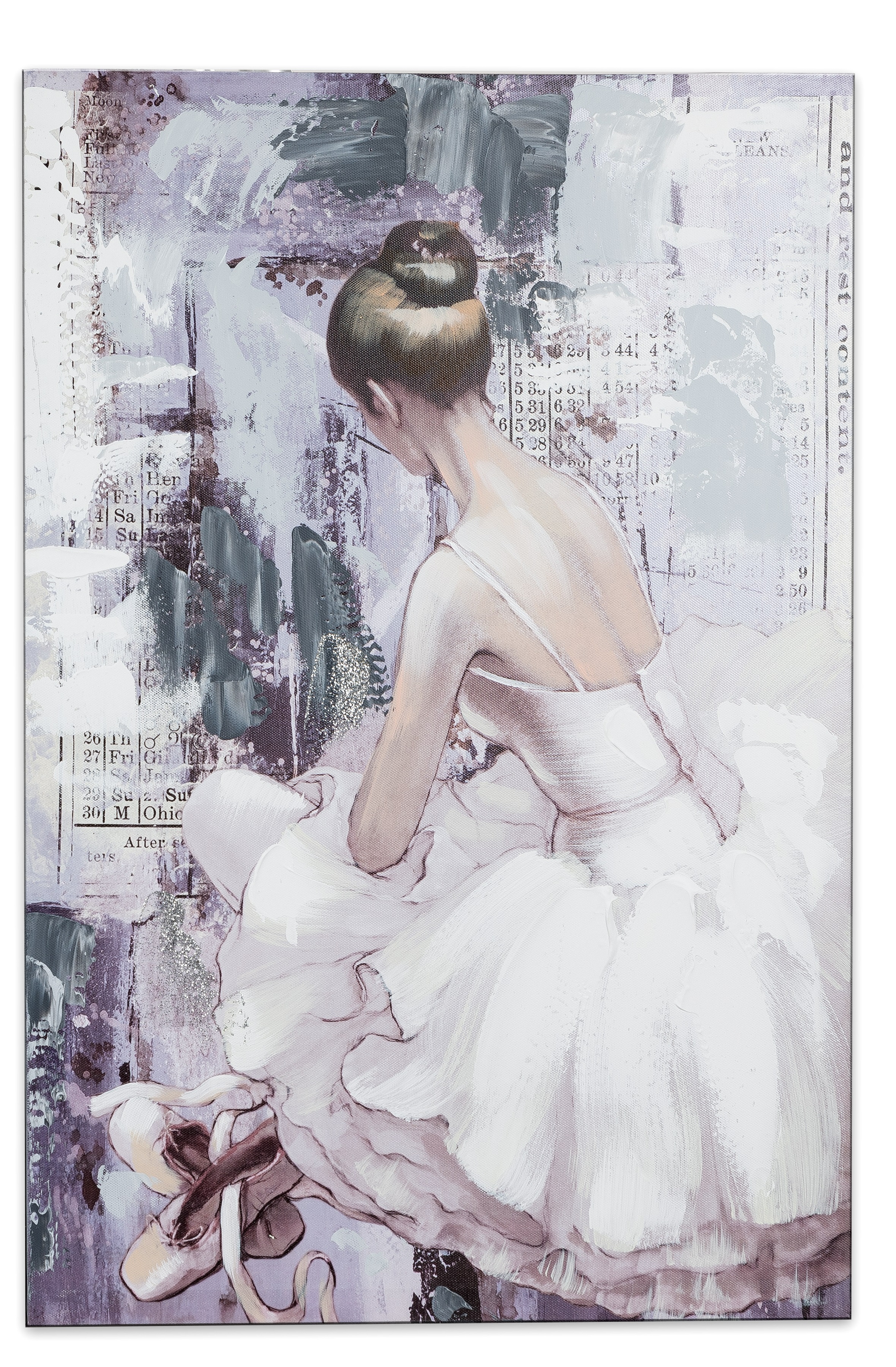 Leinwandbild Ballerina 40x60cm Wanddekoobjekt Leinwand Bild Formano
