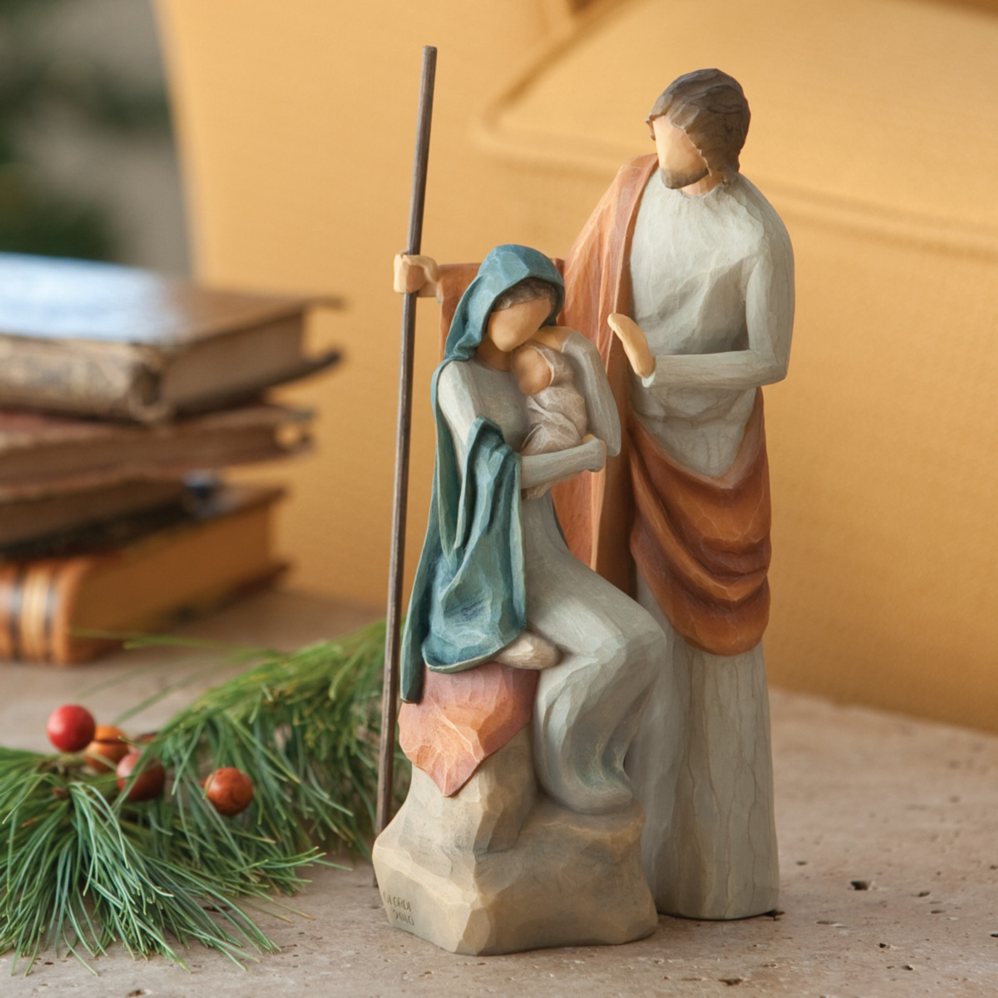 „The Holy Family „Willow Tree Figur Heilige Familie Krippe