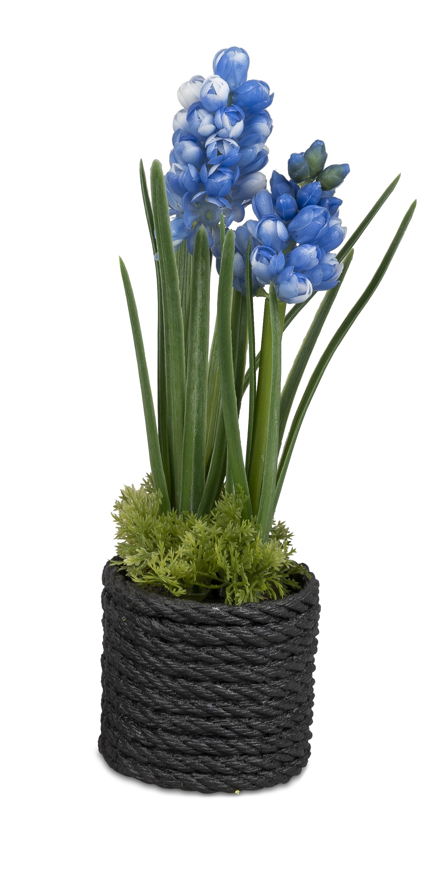 Künstliche Hyazinthe im Topf sort. 25 cm Ostern Tischdeko Kunstblumen Deko-Pflanze formano