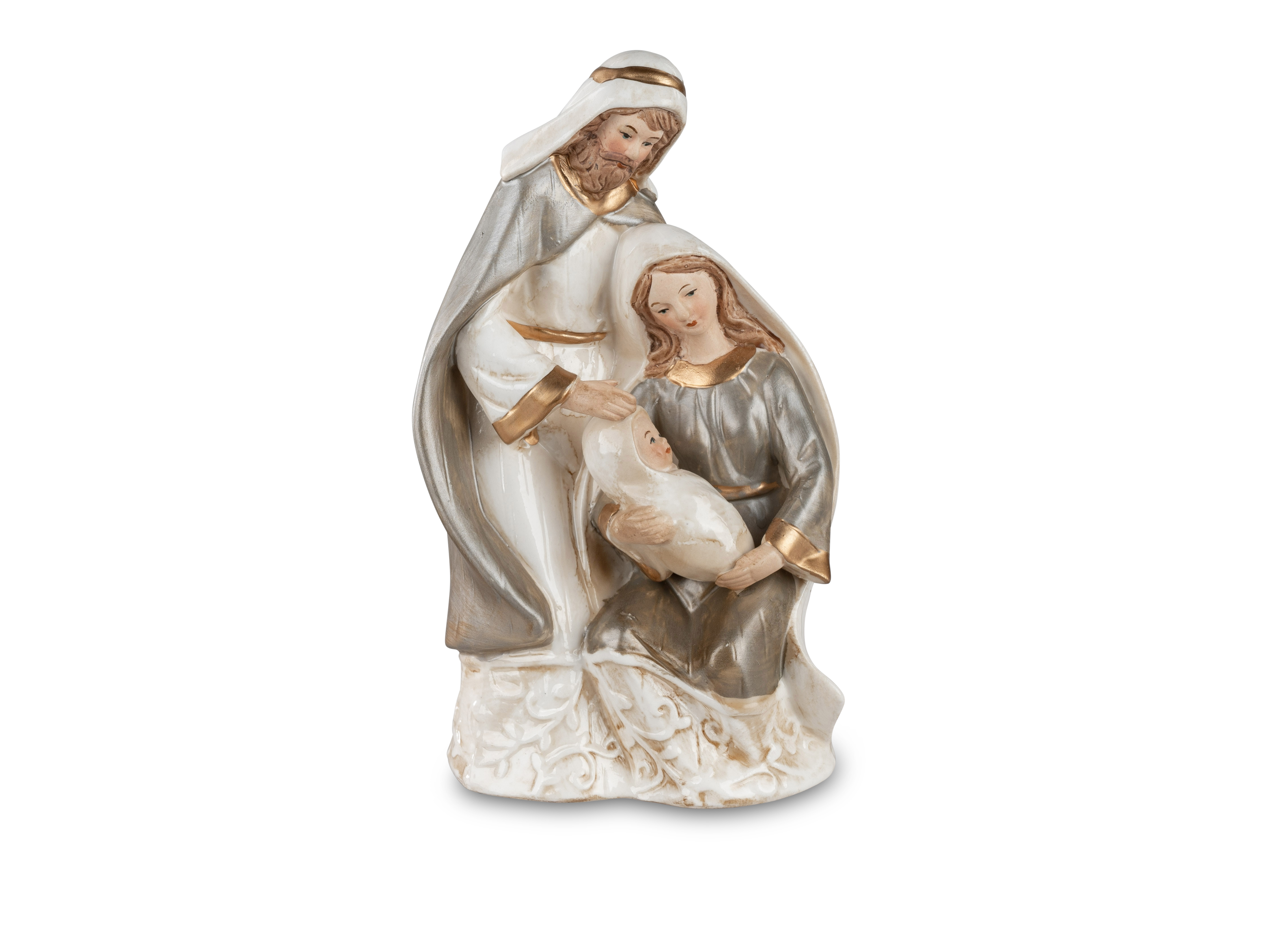 Deko-Figur Heilige Familie 16cm Porzellan Weihnachten Formano