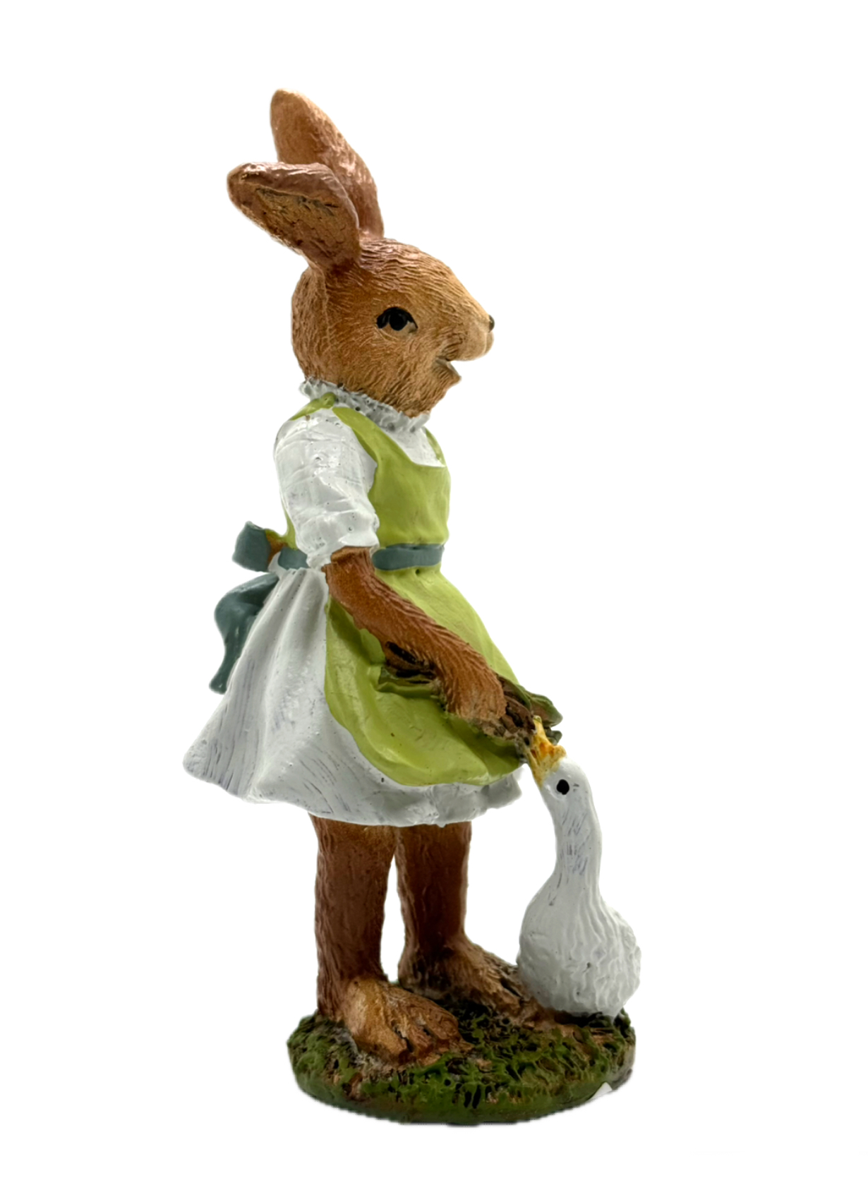 Deko-Figur Oster Hase Mädchen H. 12,5 cm aus Kunststein Ostern/ Frühjahr Formano