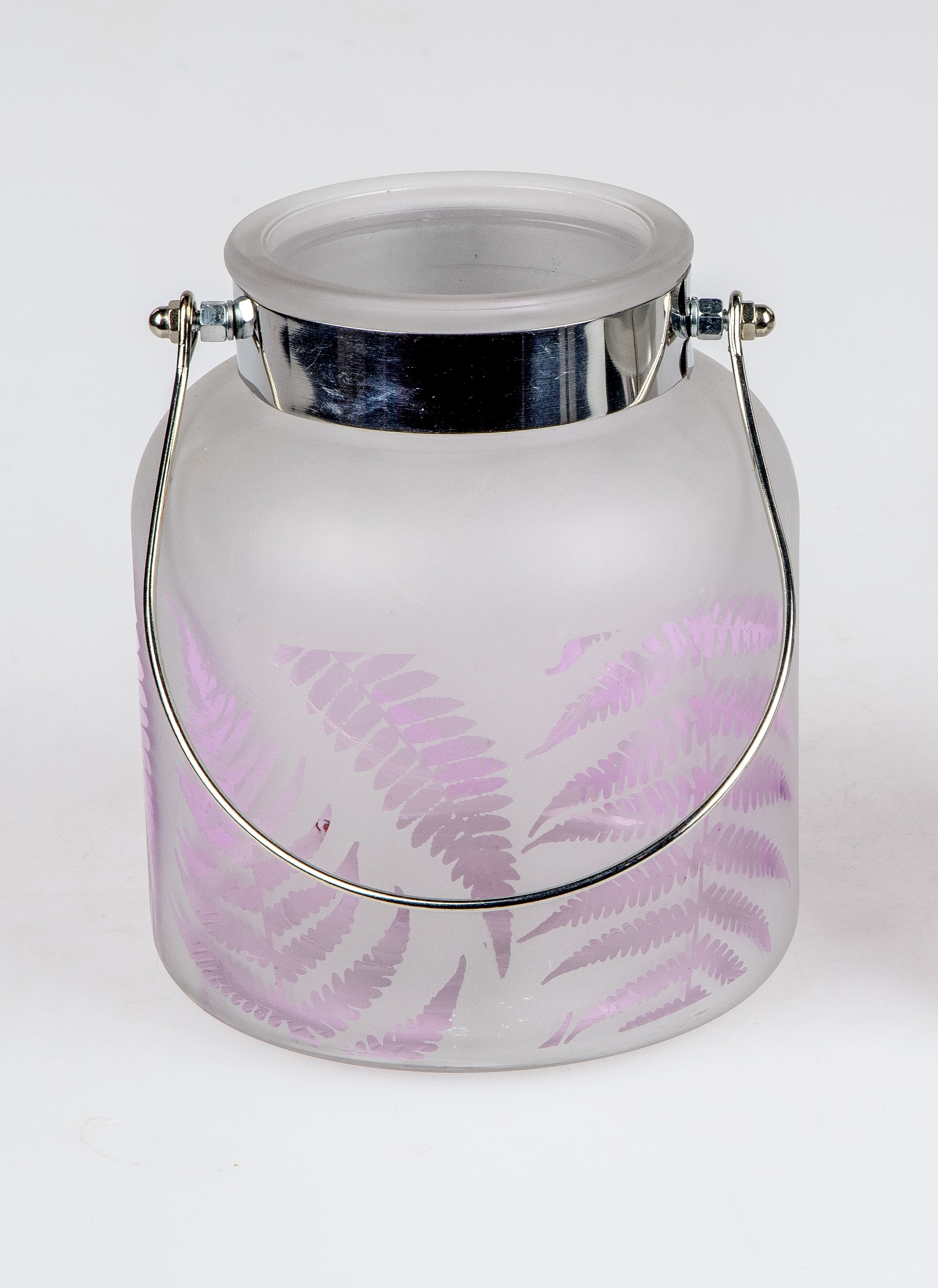 Formano Laterne Windlicht Pastell-rosa 16,5 cm Kerzenhalter Formano