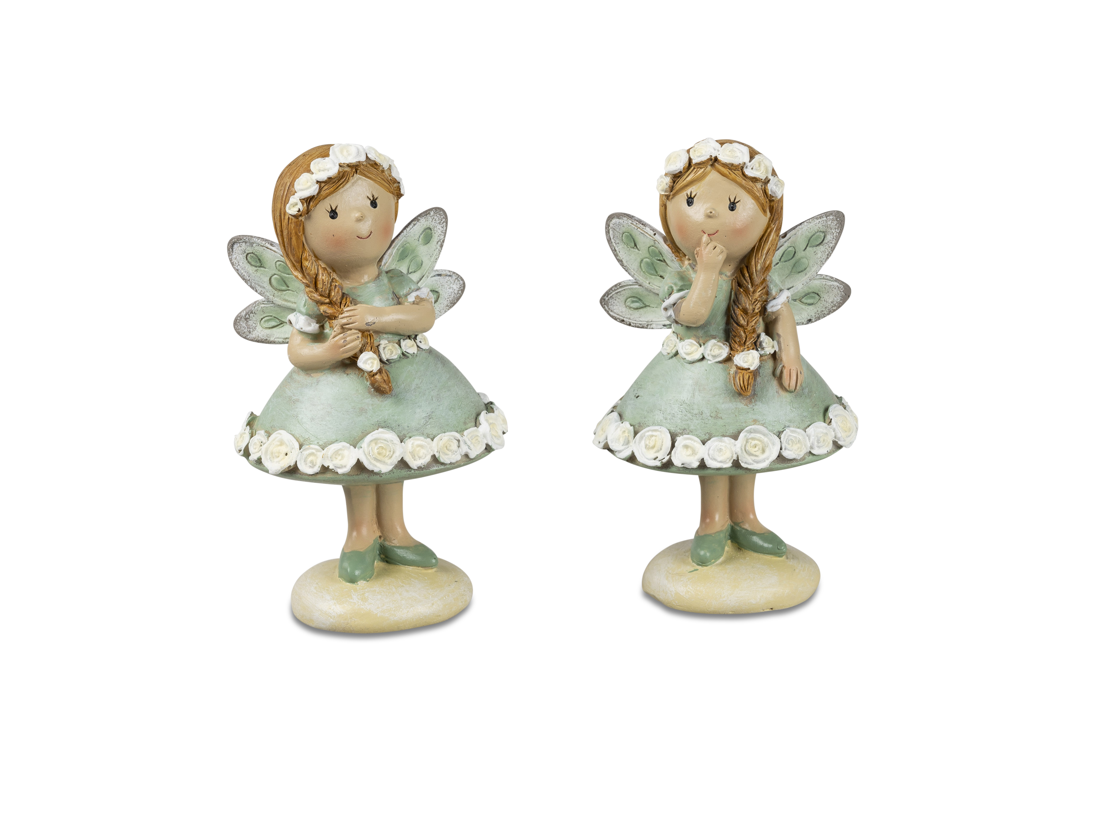 Deko-Elfen Figur 12cm Mädchen Engel Kinder Fee Elfe Deko-Figur Formano 