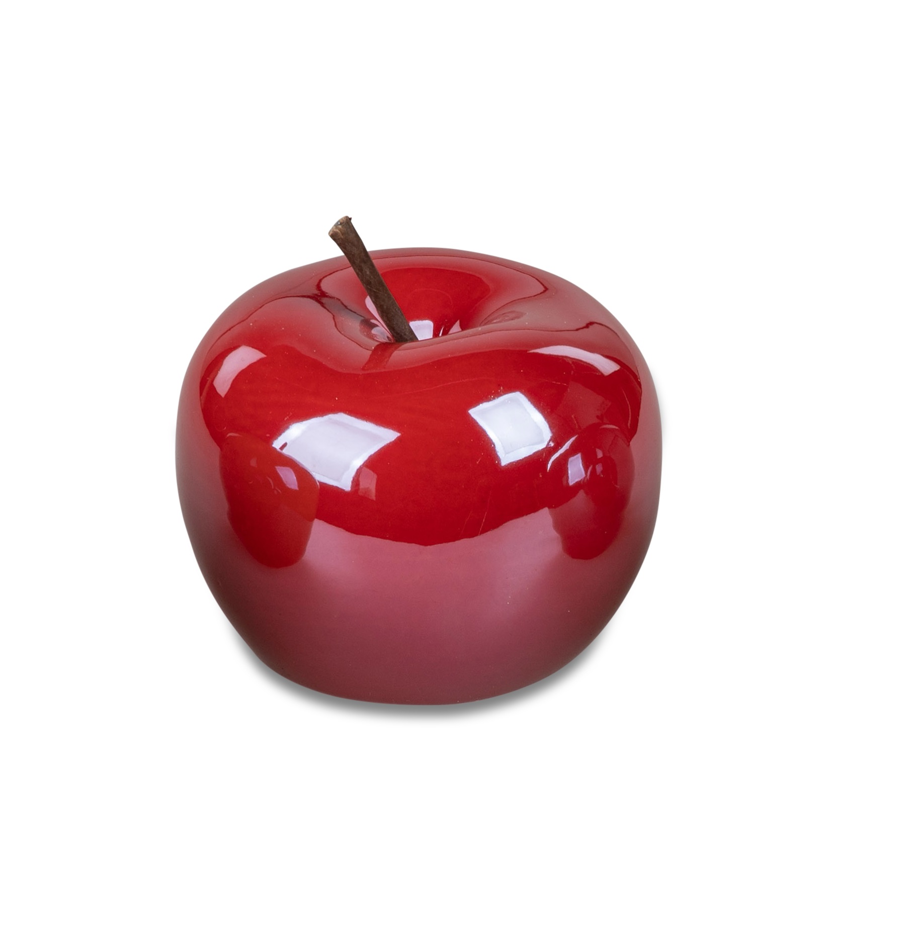 Deko-Objekt Apfel 8 cm Lüster Trend rot Deko Apfel Tischdekor Formano