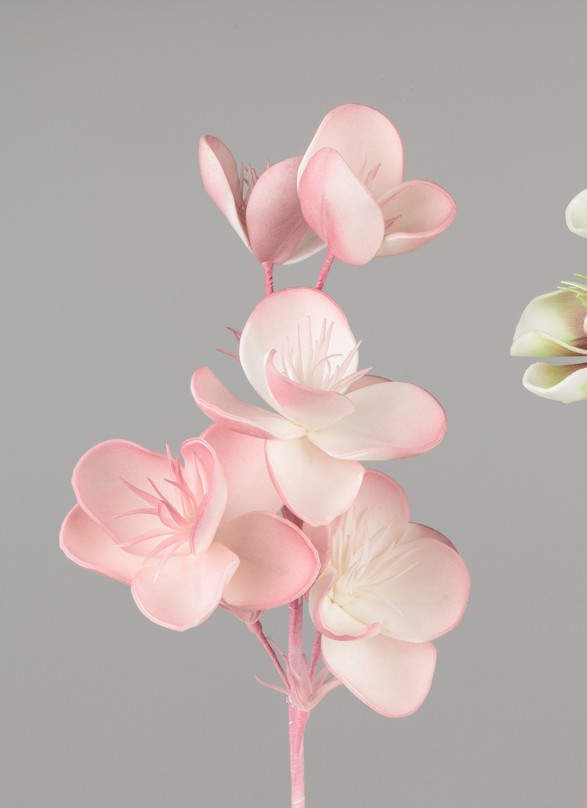 Deko Blütenzweig 45cm zartrosa  Kunstblumen Kunstpflanzen Formano