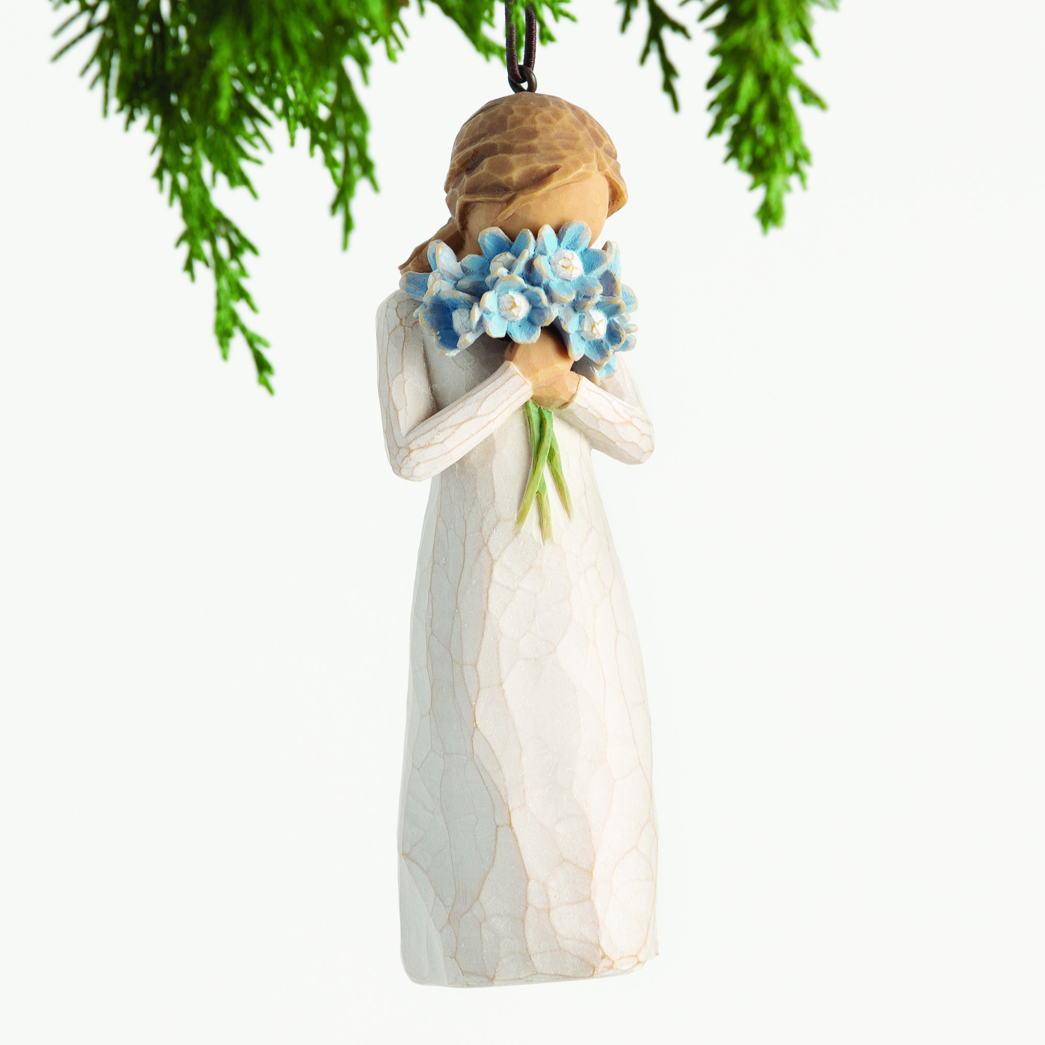 „Forget me not Ornament“ Willow Tree Figur Vergiss mich nicht zum Aufhängen 
