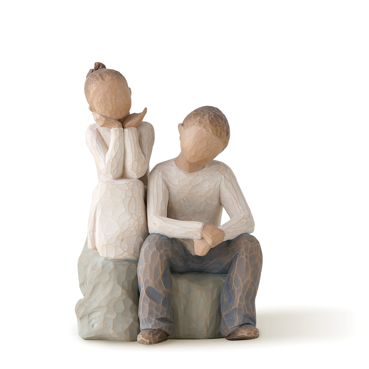 „Brother and Sister“ Willow Tree Figur Bruder und Schwester 