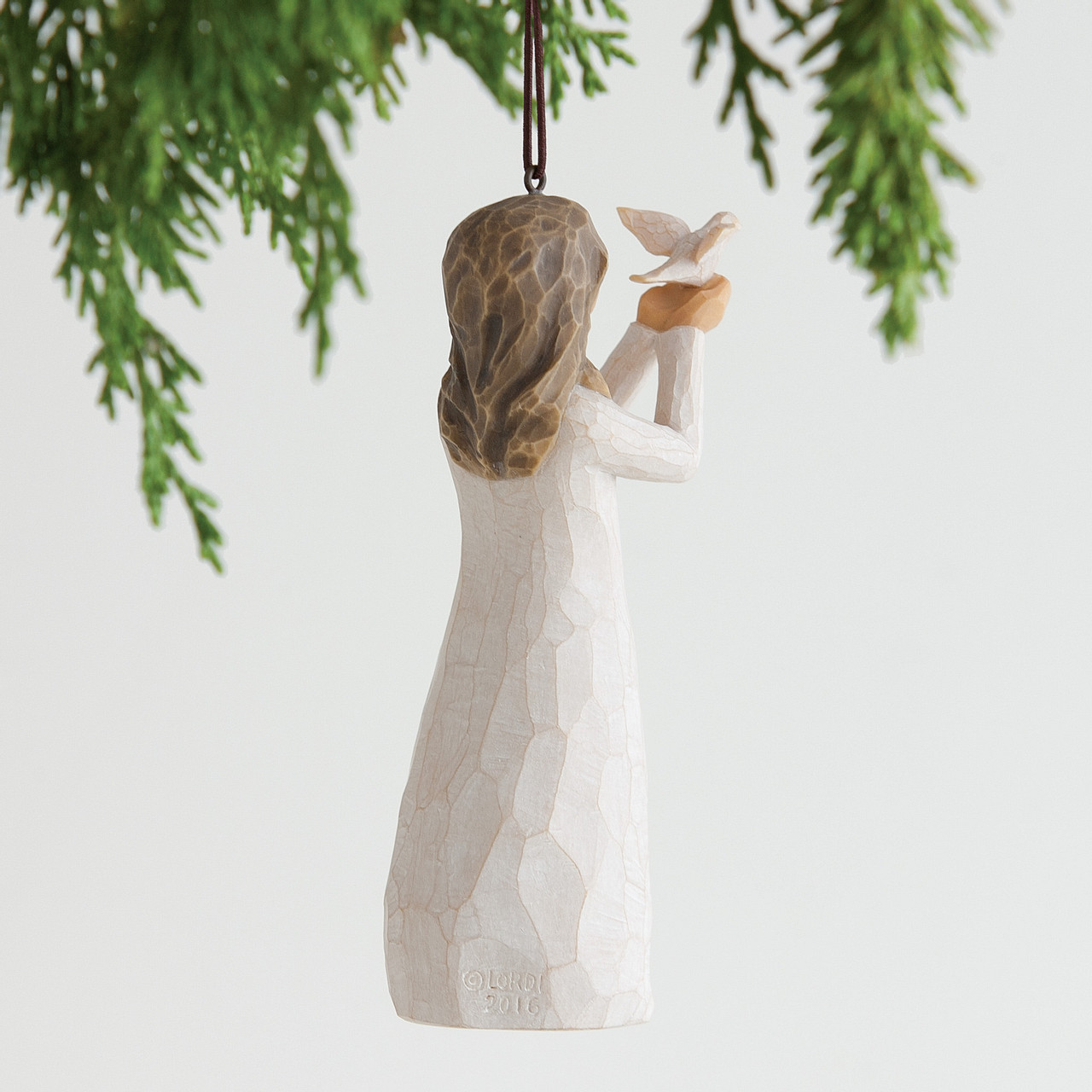 „Soar Ornament“ Willow Tree Figur Emporsteigen zum Aufhängen von Susan Lordi