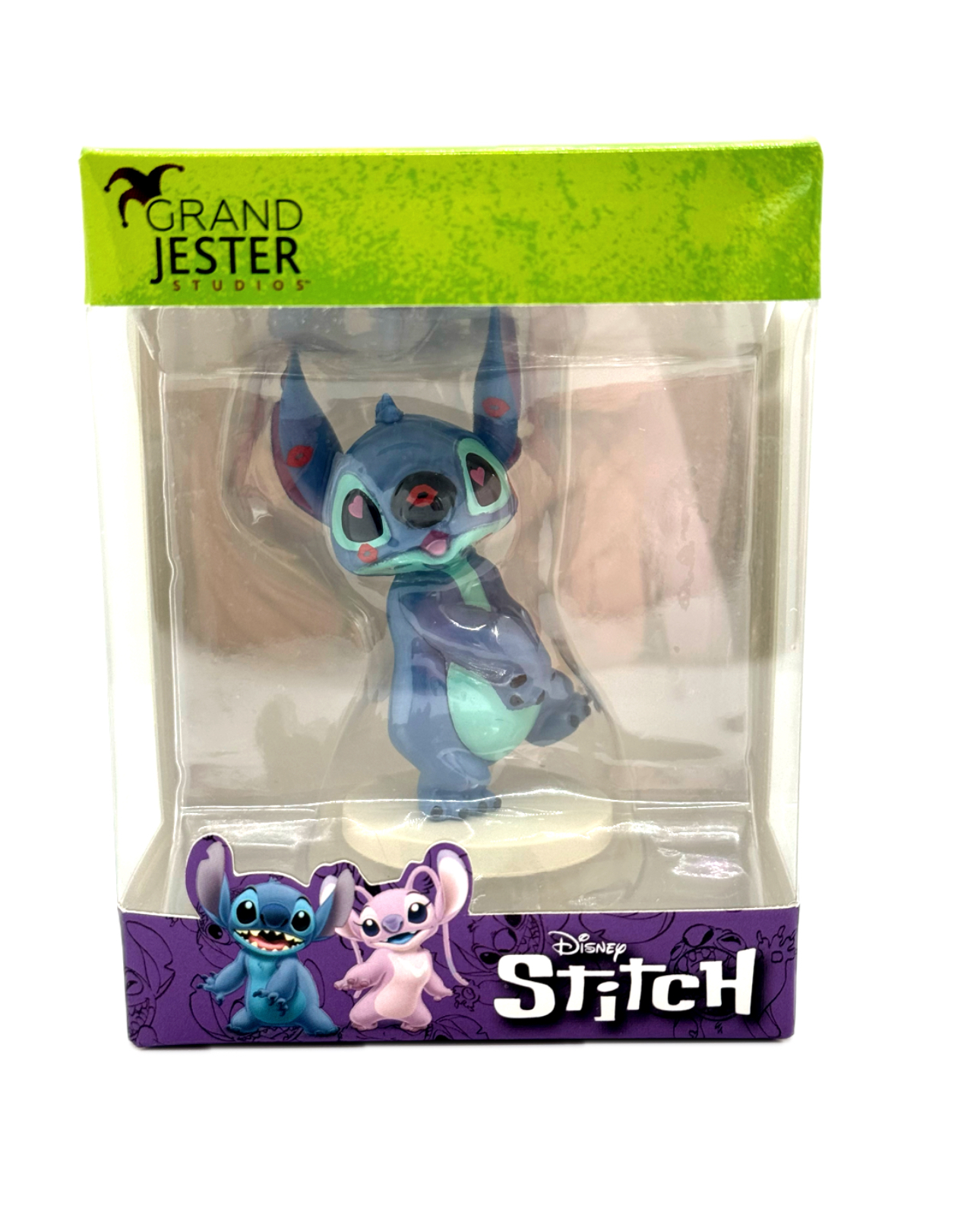 Deko Figur Stitch Mit Lippenstift “Lilo & Stitch” Sammlerfigur Disney 