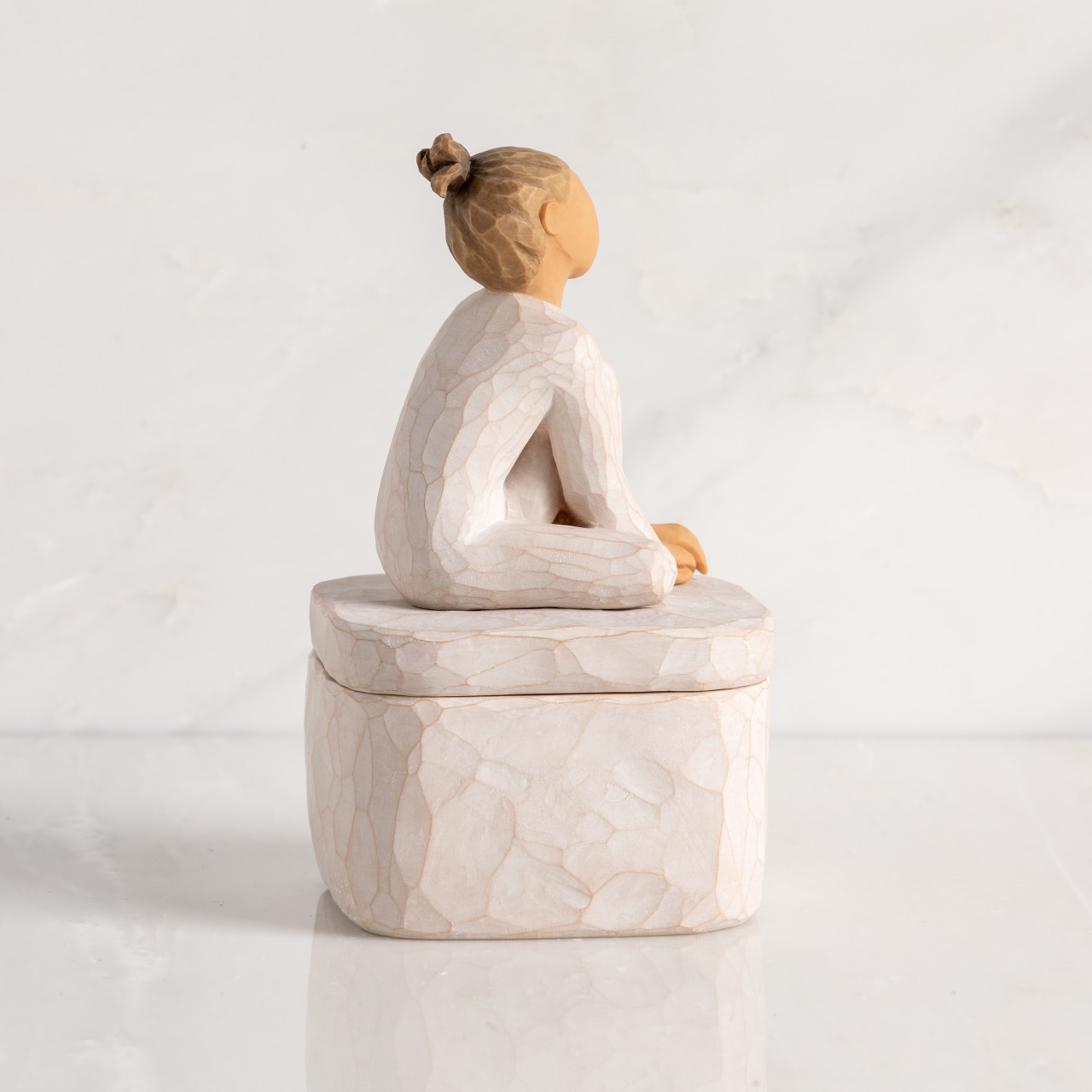 Aufbewahrungsbox "The Dancer Keepsake Box“ H.14cm Die Tänzerin Box - geformte handbemalte Deko-Box Willow Tree