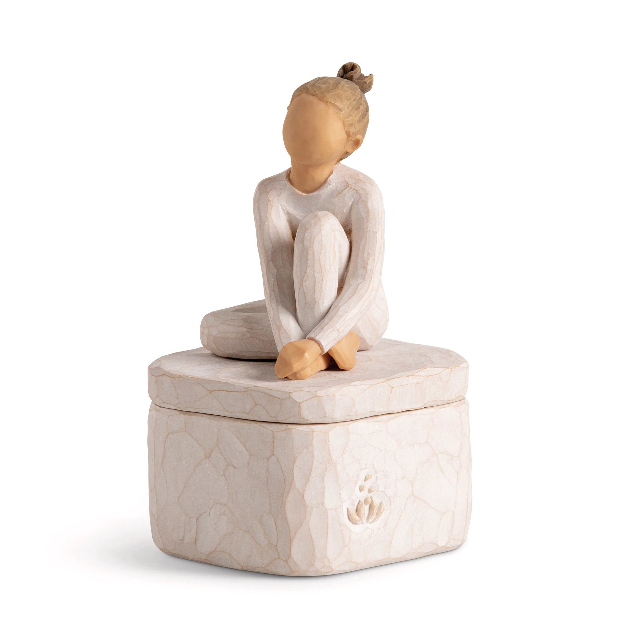 Aufbewahrungsbox "The Dancer Keepsake Box“ H.14cm Die Tänzerin Box - geformte handbemalte Deko-Box Willow Tree