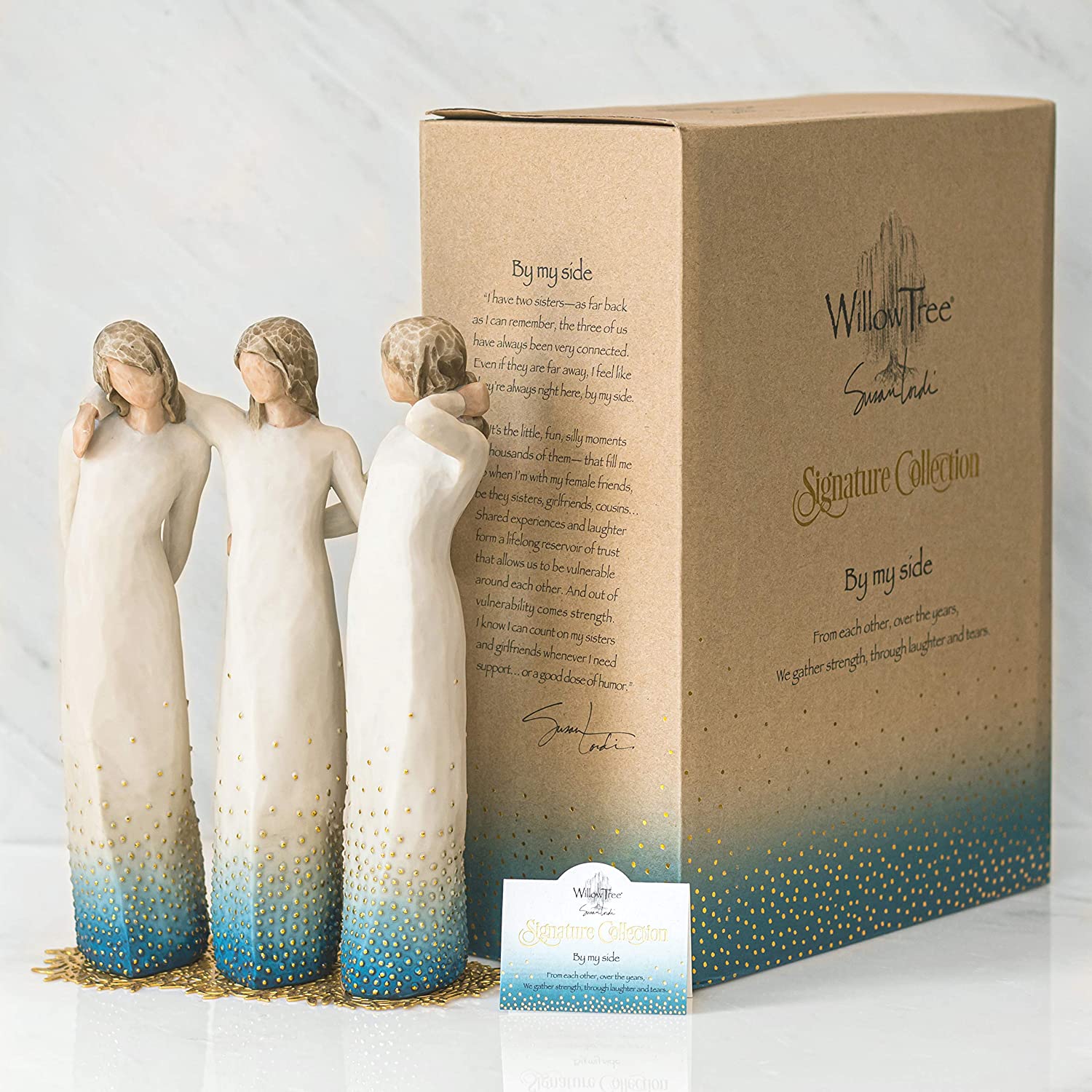 „By my Side“ Figur  An meiner Seite H.23,8cm  Signature Collection Deko-Figur von willow Tree