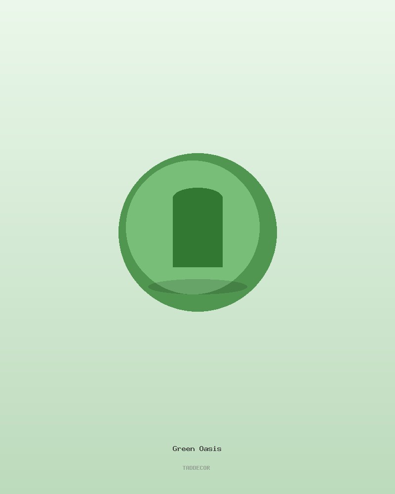 Terrarium "Green Oasis" Glas