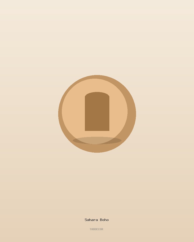 Boho-Vase "Sahara" Terrakotta